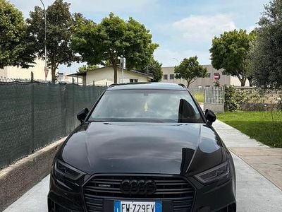 Usata Audi A3 S-Line 184 CV (135 kW) 2019 Nero Berlina