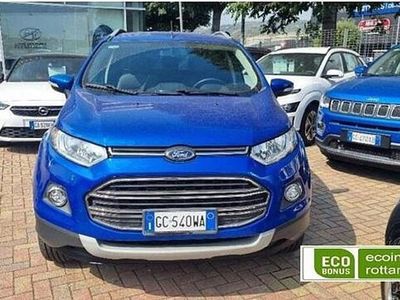 Usata Ford Ecosport Business Edition 125 CV (91 kW) 2017 Blu/azzurro SUV