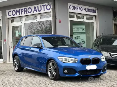 Begagnad BMW 116 M Sport 116 HK (85 kW) 2018 Blå Halvkombi