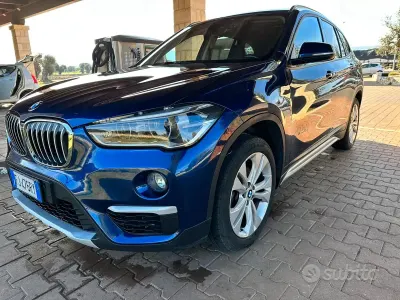 Usata BMW X1 150 CV (110 kW) 2017 Bluazzurro SUV