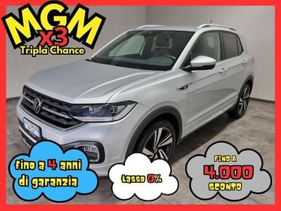 Usata VW T-Cross Advance 150 CV (110 kW) 2022 Argento SUV