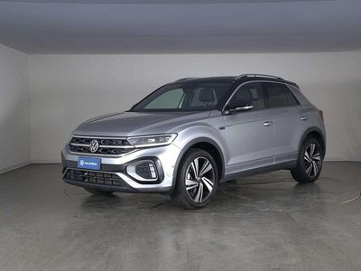 Usata VW T-Roc R-line 116 CV (85 kW) 2024 Pyrit silver metallizzato nero SUV