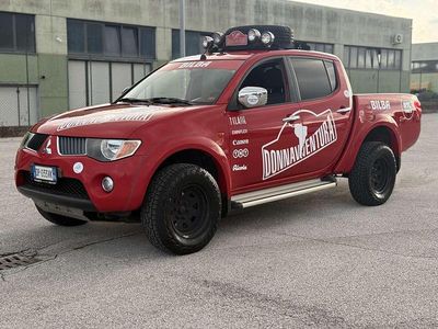 Usata Mitsubishi L200 136 CV (100 kW) 2008 Rosso Pick-up