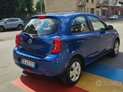 Usata Nissan Micra Acenta 80 CV (58 kW) 2014 Blu Utilitaria