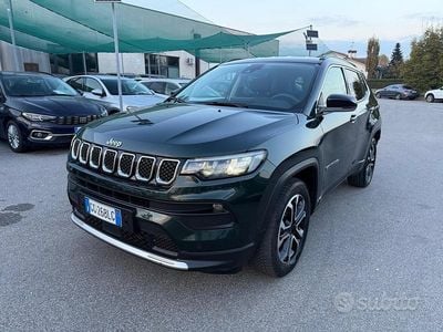 Verde Usata 2021 Jeep Compass Limited SUV | 19.990 € (Buon prezzo)