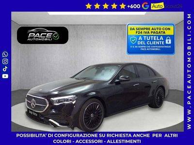 Usata Mercedes E300 Premium 197 CV (144 kW) 2024 Nero Berlina