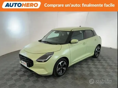 Usata Suzuki Swift 83 CV (61 kW) 2024 Verde Utilitaria