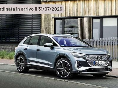 Usata Audi Q4 e-tron S-Line 77 kW (105 CV) 2023 Argento SUV