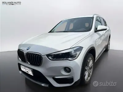Usata BMW X1 xLine 150 CV (110 kW) 2018 Alpinweiss iii pastello SUV