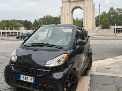 Usata Smart ForTwo Cabrio 54 CV (39 kW) 2012 Nero Cabrio