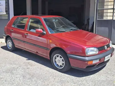 Usata VW Golf III 60 CV (44 kW) 1993 Rosso Berlina