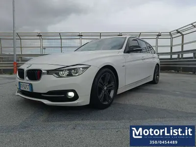 Usata BMW 316 Sport Line 116 CV (85 kW) 2015 Bianco alpine Station wagon