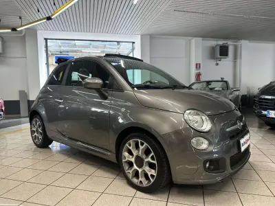 Usata Fiat 500C 84 CV (61 kW) 2013 Grigio Cabrio