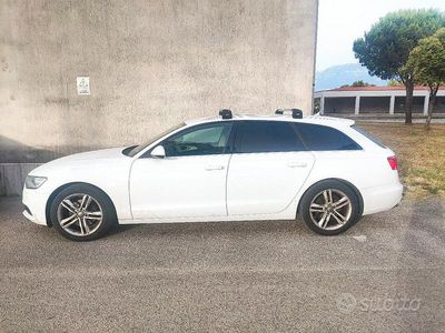 Usata Audi A6 190 CV (139 kW) 2014 Bianco Station wagon