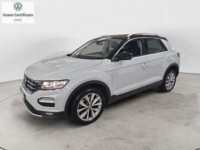 Usata VW T-Roc Style 116 CV (85 kW) 2018 Bianco SUV
