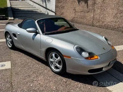 Usata Porsche Boxster 204 CV (150 kW) 1999 Grigio Cabrio