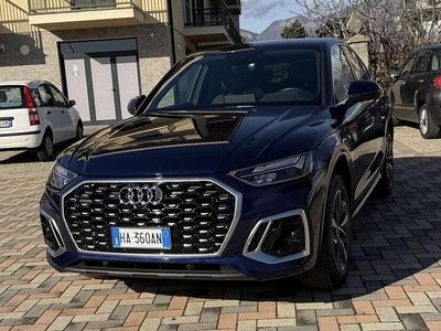 Usata Audi Q5 Advanced 204 CV (150 kW) 2021 Blu/azzurro SUV