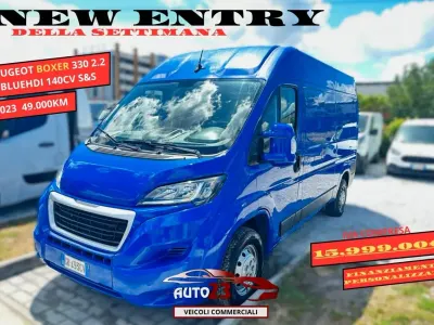 Gebraucht Peugeot Boxer 140 PS (102 kW) 2023 Blau Van
