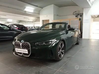 Usata BMW 430 Cabriolet M Sport 286 CV (210 kW) 2023 Verde Cabrio