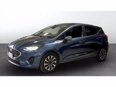 Usata Ford Fiesta Titanium 125 CV (91 kW) 2022 Blu Berlina