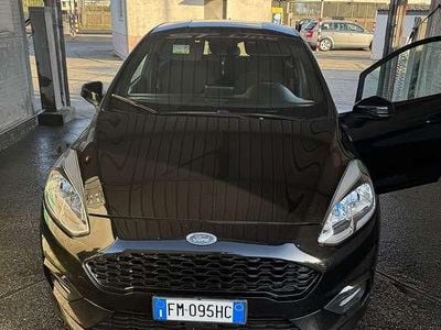Usata Ford Fiesta ST-Line 86 CV (63 kW) 2018 Nero Utilitaria