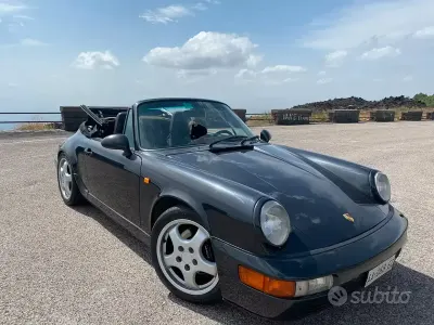Usata Porsche 911 250 CV (183 kW) 1991 Nero Cabrio