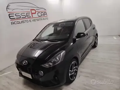 Usata Hyundai i10 Advanced 67 CV (49 kW) 2020 Nero Utilitaria