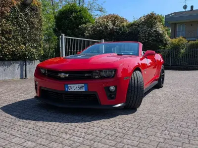 Usata Chevrolet Camaro ZL1 581 CV (427 kW) 2015 Rosso Cabrio