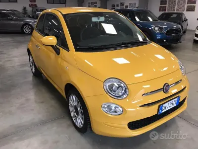 Usata Fiat 500 Lounge 69 CV (50 kW) 2017 Giallo Berlina