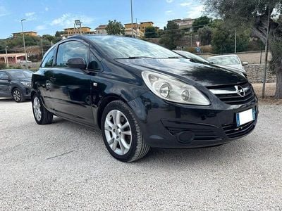 Usata Opel Corsa 89 CV (65 kW) 2008 Nero Utilitaria