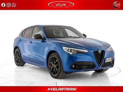 Usata Alfa Romeo Stelvio Veloce 210 CV (154 kW) 2021 Blu/azzurro SUV