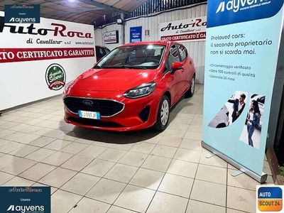 Usata Ford Fiesta 75 CV (55 kW) 2022 Rosso Utilitaria