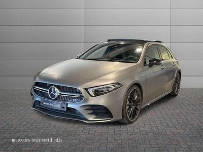 Usata Mercedes A35 AMG AMG 306 CV (225 kW) 2022 Grigio montagna manufaktur Berlina