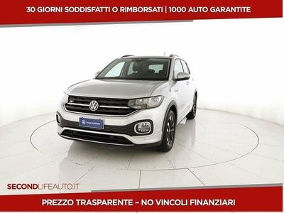 Usata VW T-Cross Sportline 95 CV (69 kW) 2022 Argento SUV