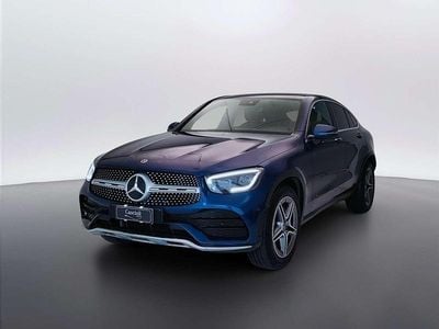 Usata Mercedes GLC300 Premium Plus 245 CV (180 kW) 2019 Blu brillante Coupé