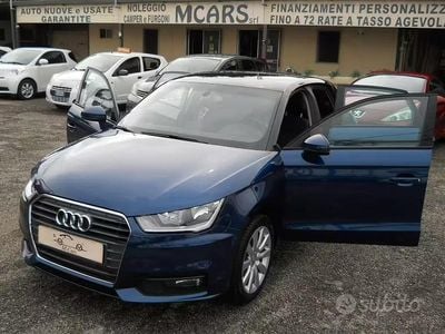 Usata Audi A1 90 CV (66 kW) 2016 Blu Utilitaria