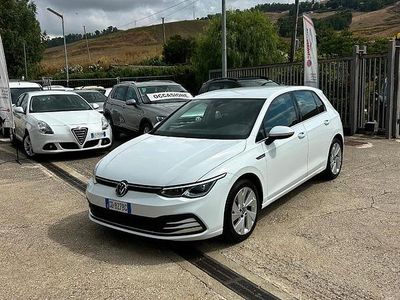 Usata VW Golf VII 116 CV (85 kW) 2020 Bianco Berlina