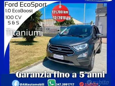 Usata Ford Ecosport Titanium 99 CV (72 kW) 2018 Grigio SUV