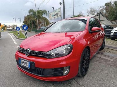 Begagnad VW Golf VI GTD 170 HK (125 kW) 2009 Röd Halvkombi