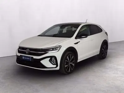 Usata VW Taigo R-line 110 CV (80 kW) 2023 Pure white nero SUV