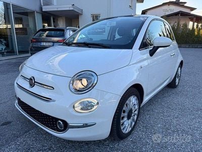 Usata Fiat 500 Collezione 69 CV (50 kW) 2018 Bianco Utilitaria