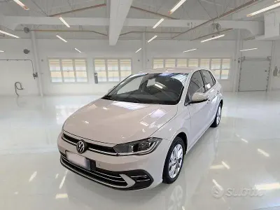 Usata VW Polo Style 95 CV (69 kW) 2022 Bianco Utilitaria