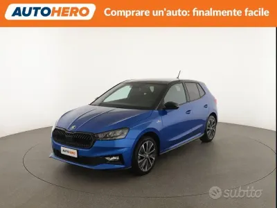 Usata Skoda Fabia Monte Carlo 110 CV (80 kW) 2023 Bluazzurro Utilitaria