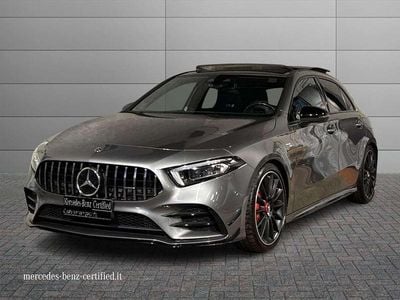 Usata Mercedes A35 AMG AMG 306 CV (225 kW) 2019 Grigio montagna Berlina