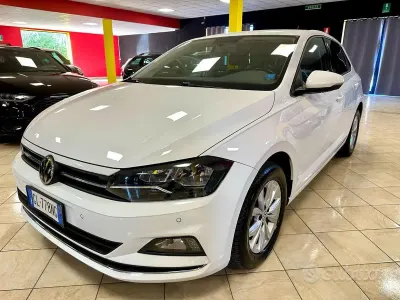 Usata VW Polo Comfortline 95 CV (69 kW) 2018 Bianco Utilitaria