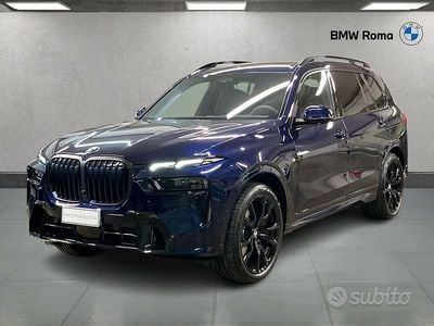 Usata BMW X7 M Sport 352 CV (258 kW) 2025 Bmw individual tanzanite blue metallic SUV