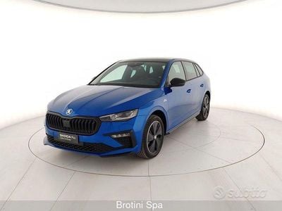 Ny Skoda Scala Monte Carlo 116 HK (85 kW) 2025 Blå Hatchback