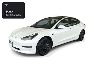 Occasion Tesla Model 3 Performance 377 kW (513 ch) 2021 Blanc Berline