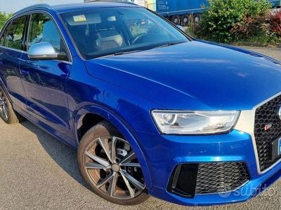 Usata Audi RS Q3 Ambiente 340 CV (250 kW) 2015 Blu/azzurro SUV