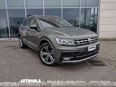Usata VW Tiguan R-line 150 CV (110 kW) 2018 Grigio SUV